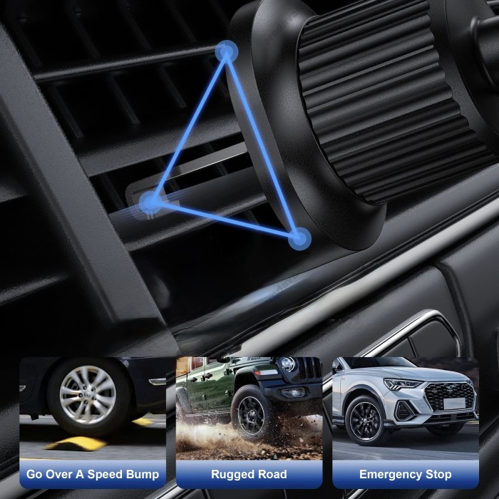 Автомобільний тримач WiWU Wi-W051 MAGO Series Magsafe Car Mount Black