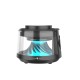 Бездротовий зарядний пристрій WiWU Wi-W039 Flow 5 in 1 Wireless Charger with ambient light & speaker Black