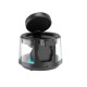 Бездротовий зарядний пристрій WiWU Wi-W039 Flow 5 in 1 Wireless Charger with ambient light & speaker Black