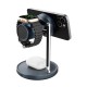 Бездротовий зарядний пристрій WiWU Wi-W041 qi2.2 3 in 1 Space Station Air-cooled Magnetic Wireless Charger Black