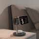Бездротовий зарядний пристрій WiWU Wi-W041 qi2.2 3 in 1 Space Station Air-cooled Magnetic Wireless Charger Black