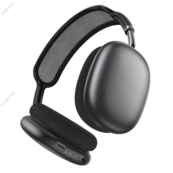 Бездротові Bluetooth навушники BOROFONE BO35 Adorable headphones BT 5.4 Black