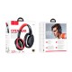 Бездротові Bluetooth навушники Hoco W67 Rhyme open headphones BT 5.4 Black-red