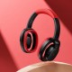 Бездротові Bluetooth навушники Hoco W67 Rhyme open headphones BT 5.4 Black-red
