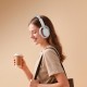 Бездротові Bluetooth навушники Hoco W67 Rhyme open headphones BT 5.4 White-grey
