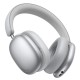 Бездротові Bluetooth навушники Hoco W63 Triunfo ANC BT headphones (App) BT 5.4 Silver