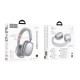 Бездротові Bluetooth навушники Hoco W63 Triunfo ANC BT headphones (App) BT 5.4 Silver