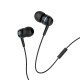 Дротові навушники HOCO W24 Enlighten headphones with mic set Black-blue