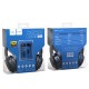 Дротові навушники HOCO W24 Enlighten headphones with mic set Black-blue