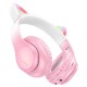 Бездротові Bluetooth навушники HOCO W42 Cat Ears over-ear BT headphones BT5.3 Cherry Blossom