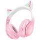 Бездротові Bluetooth навушники HOCO W42 Cat Ears over-ear BT headphones BT5.3 Cherry Blossom