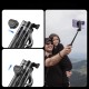 Монопод-трипод XO SS22 4-in-1 Magnetic Multi-function Mini BT Selfie Stick 0.40m Black