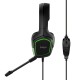 Дротові навушники iPega PG-R006B Gaming Noice Reduction 3.5mm Black-green