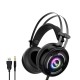 Дротові навушники iPega PG-R008 Gaming Noice Reduction RGB LED 3.5mm Black