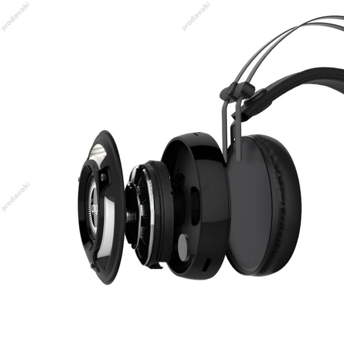 Дротові навушники iPega PG-R008 Gaming Noice Reduction RGB LED 3.5mm Black