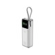 Повербанк портативний акумулятор Power bank WiWU PM301 Fast Charge 130W 20000 mAh Silver