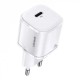 Мережевий зарядний пристрій USAMS T36 CC124 XFK Super Cube Series Lightning cable 20W White