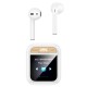 Бездротові Bluetooth навушники Hoco EW86 Cat true wireless touch screen BT headset BT 5.4 White