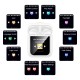 Бездротові Bluetooth навушники Hoco EW86 Cat true wireless touch screen BT headset BT 5.4 White