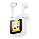 Бездротові Bluetooth навушники Hoco EW86 Cat true wireless touch screen BT headset BT 5.4 White
