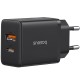 Мережевий зарядний пристрій Baseus Cube Fast Charger C+U 30W EU Cluster Black P10111404113-00