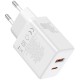 Мережевий зарядний пристрій Baseus Cube Fast Charger C+U 30W EU Cluster White P10111404213-00
