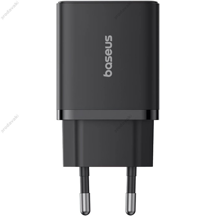 Мережевий зарядний пристрій Baseus Cube Fast Charger C+U 30W EU Cluster Black P10111404113-00