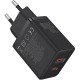 Мережевий зарядний пристрій Baseus Cube Fast Charger C+U 30W EU Cluster Black P10111404113-00