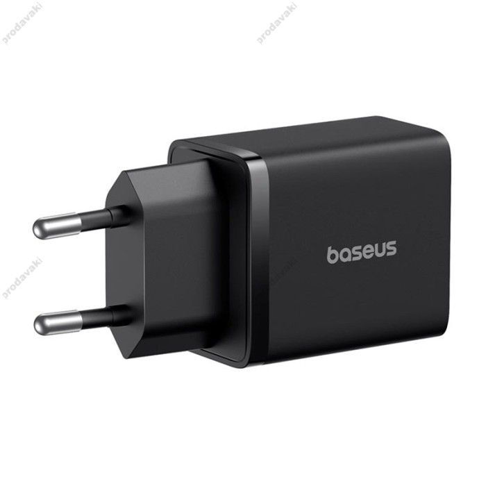 Мережевий зарядний пристрій Baseus Cube Fast Charger C+U 20W EU Cluster Black P10111403113-00