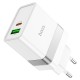 Мережевий зарядний пристрій HOCO N21 Extension speed charger 30W White