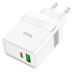 Мережевий зарядний пристрій HOCO N21 Extension speed charger 30W White