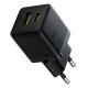 Мережевий зарядний пристрій Baseus Palm Type-C+USB Type-C cable 30W Black P1011160A113-01