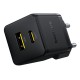 Мережевий зарядний пристрій Baseus Palm Type-C+USB Type-C cable 30W Black P1011160A113-01