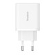 Мережевий зарядний пристрій Baseus Cube Fast Charger 2U+C 30W Cluster White P10111402213-00