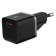 Мережевий зарядний пристрійBaseus GaN5 Fast Charger (mini) 20W Black CCGN050101