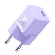 Мережевий зарядний пристрій Baseus GaN5 Fast Charger (mini) 20W Purple CCGN050105