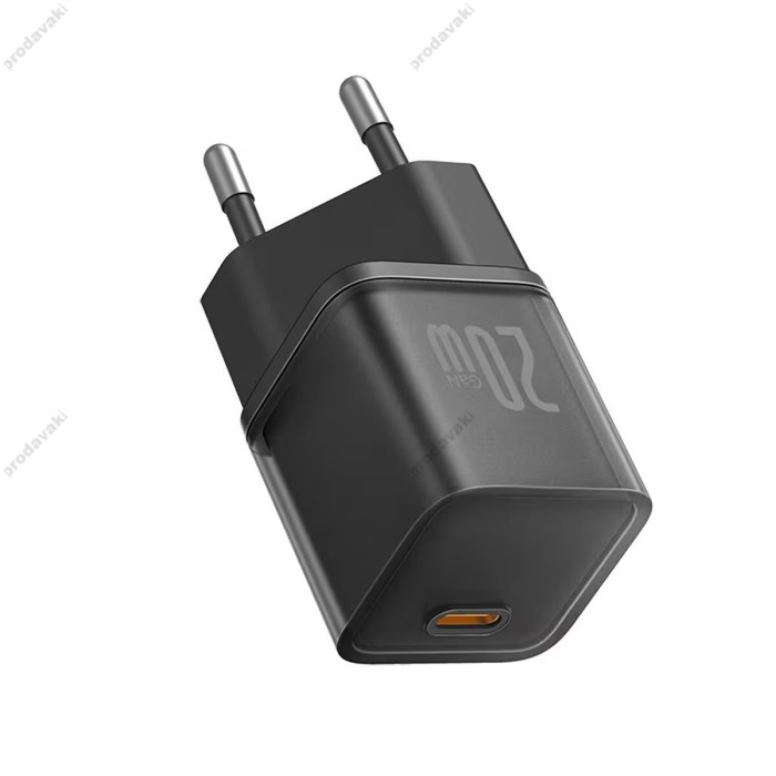 Мережевий зарядний пристрій Baseus GaN5S Fast Charger 20W Black P10162503113-00