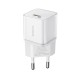 Мережевий зарядний пристрій Baseus GaN5S Fast Charger 20W White P10162503213-00