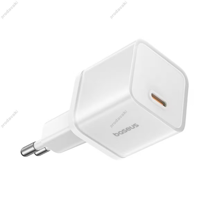 Мережевий зарядний пристрій Baseus GaN5S Fast Charger 20W White P10162503213-00