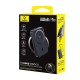 Повербанк портативний акумулятор Power bank Baseus PicoGo AM61 Qi2.2 Magnetic with Built-in Cable 10000 mAh 45W Black E0028V00