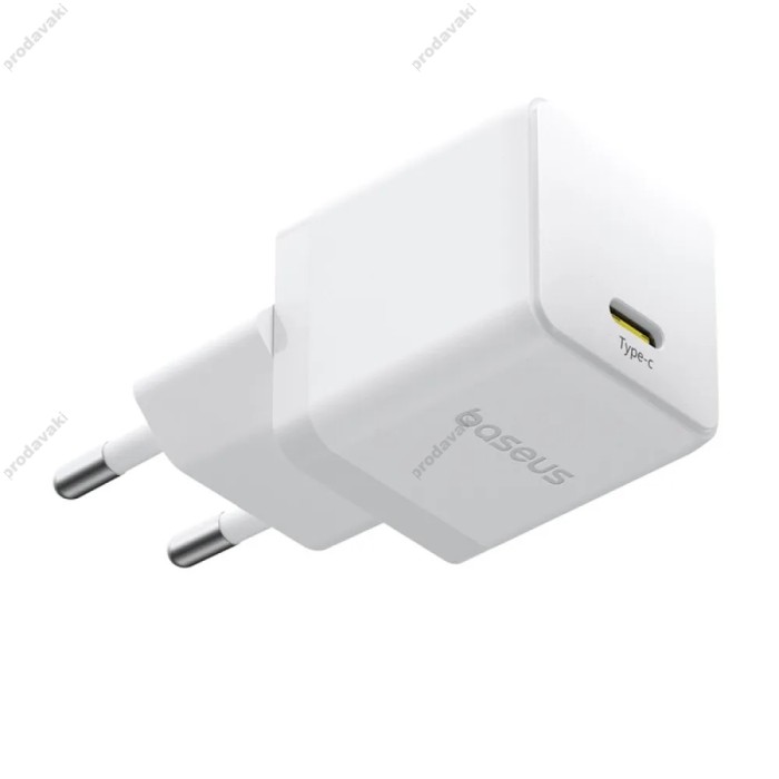 Мережевий зарядний пристрій Baseus Palm Fast Charger 30W White P10111605213-00