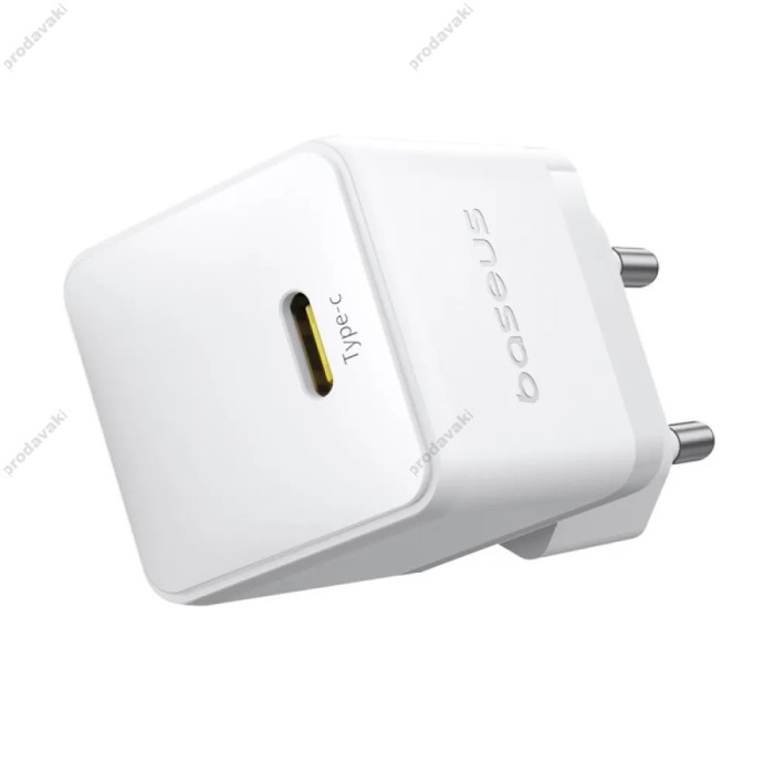 Мережевий зарядний пристрій Baseus Palm Fast Charger 30W White P10111605213-00