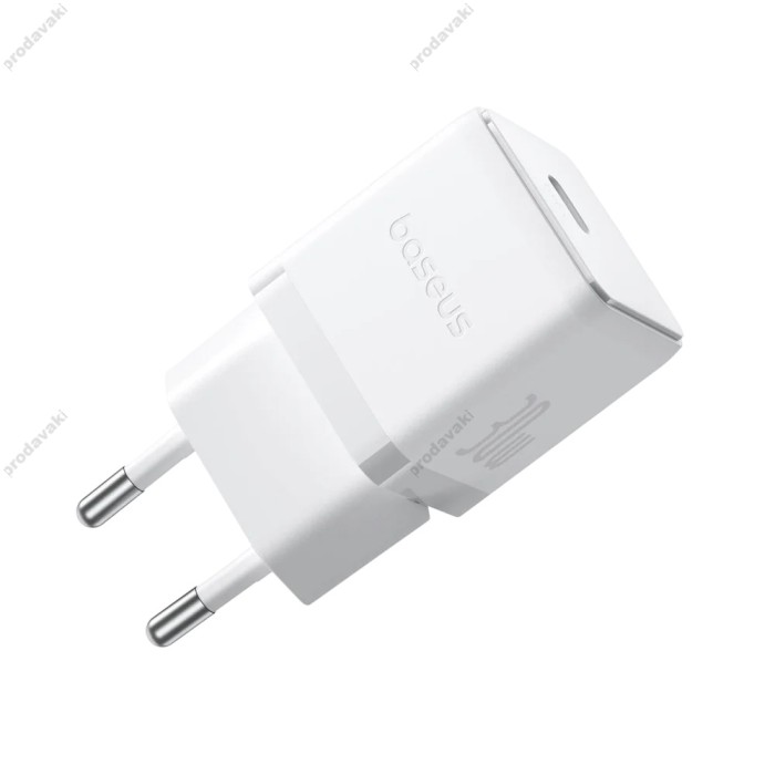 Мережевий зарядний пристрій Baseus Palm Fast Charger 30W White P10111605213-00