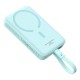Повербанк портативний акумулятор Power bank Baseus Magnetic Mini Wireless магнітний 30W 10000 mAh Blue P1002210B333-00