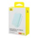 Повербанк портативний акумулятор Power bank Baseus Magnetic Mini Wireless магнітний 30W 10000 mAh Blue P1002210B333-00