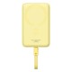 Повербанк портативний акумулятор Power bank Baseus Magnetic Mini Wireless магнітний 30W 10000 mAh Yellow P1002210BY23-00