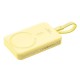 Повербанк портативний акумулятор Power bank Baseus Magnetic Mini Wireless магнітний 30W 10000 mAh Yellow P1002210BY23-00