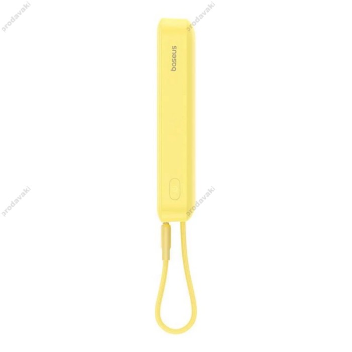 Повербанк портативний акумулятор Power bank Baseus Magnetic Mini Wireless магнітний 30W 10000 mAh Yellow P1002210BY23-00