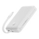 Повербанк портативний акумулятор Power bank Baseus Magnetic Mini Wireless магнітний 30W 10000 mAh White P1002210B223-00
