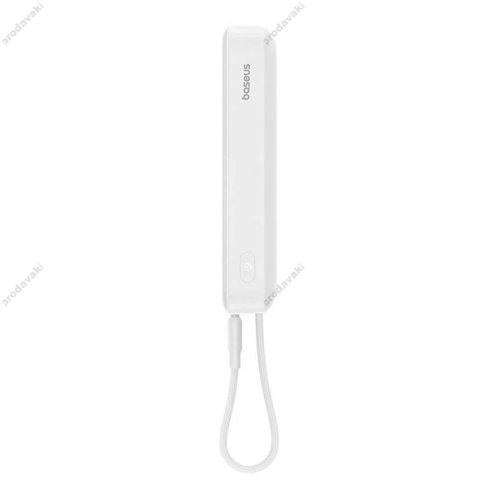 Повербанк портативний акумулятор Power bank Baseus Magnetic Mini Wireless магнітний 30W 10000 mAh White P1002210B223-00